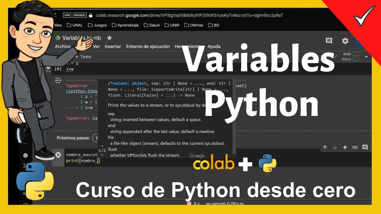 #6 Variables de Python: Explicaci&oacute;n para principiantes