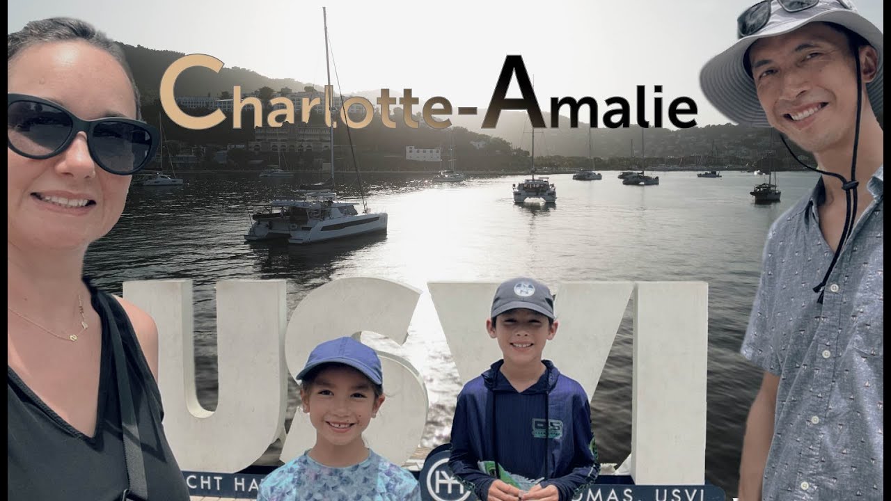 77 - USVI Pt 2 - Charlotte Amalie, Pizza Pi, boat schooling