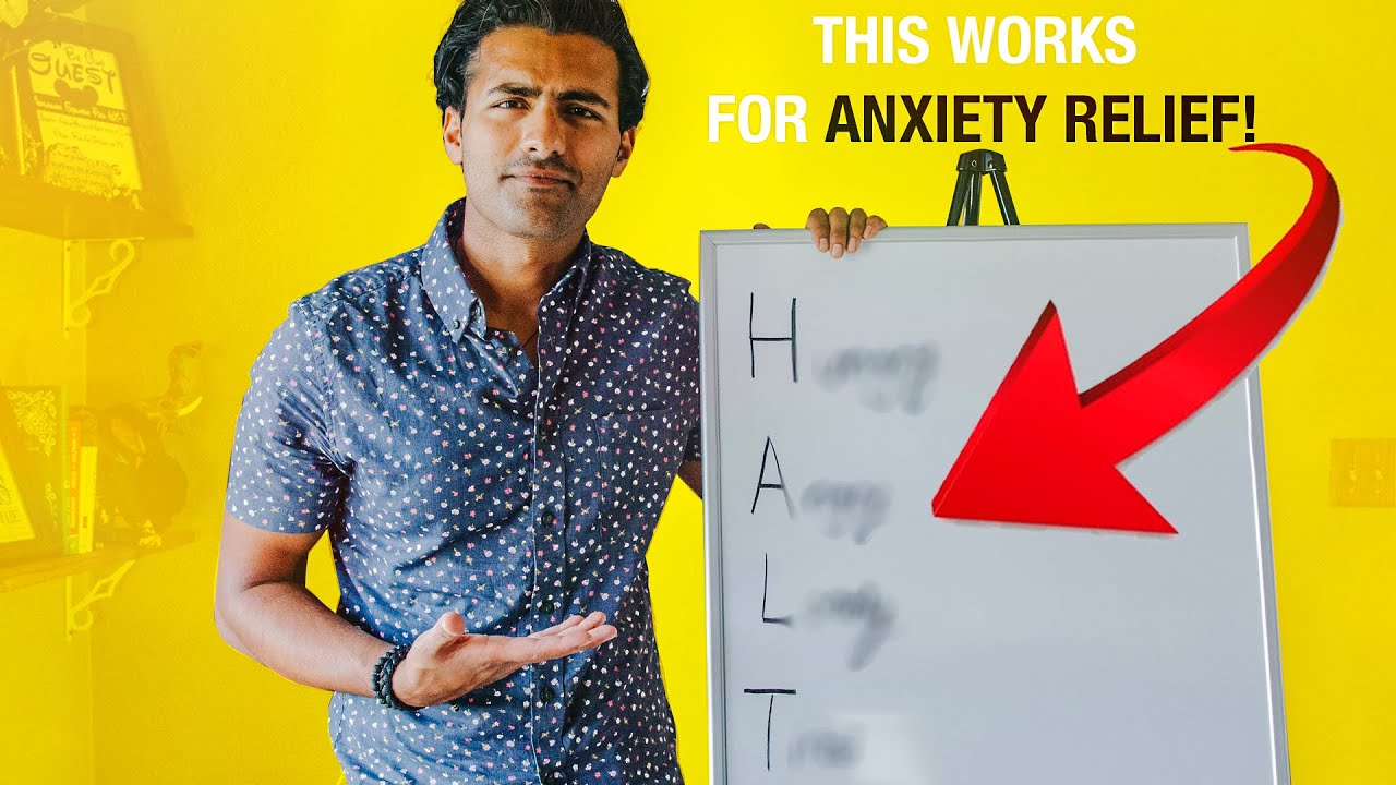 Anxiety Relief Strategy - H.A.L.T