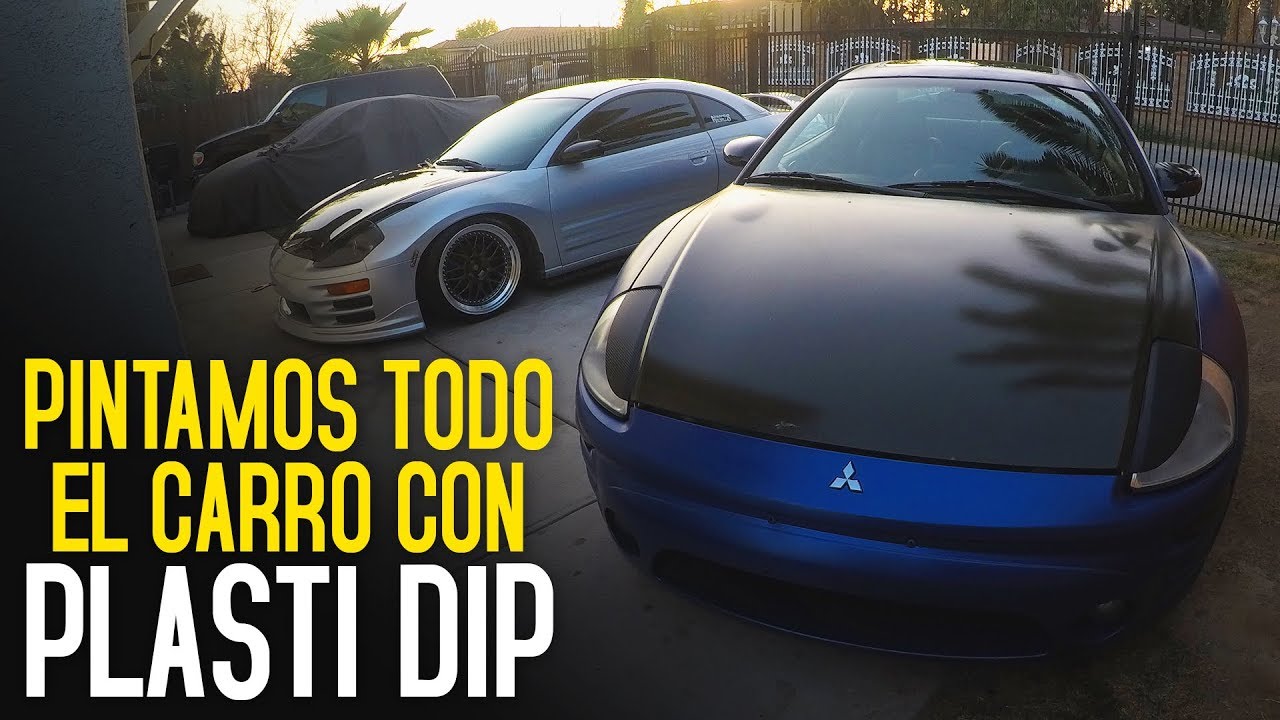 Como Pintar tu carro con Plasti Dip