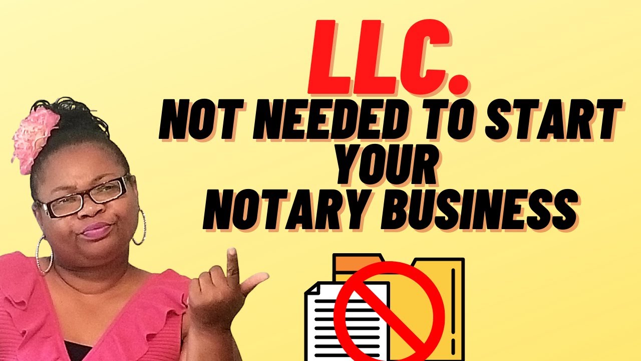 LLC notary business, start your notary business! General Notary/ Loan Signing