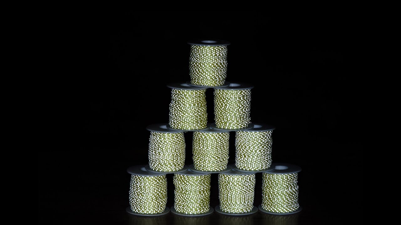 GO! Line - Ultralight Reflective Cordage for Guy Lines, Tarp Ridgelines & More