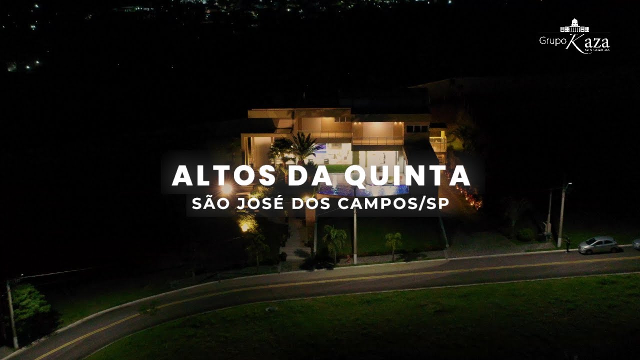CASA DE ALTO PADRÃO | ALTOS DA QUINTA | SÃO JOSÉ DOS CAMPOS/SP | GRUPO KAZA