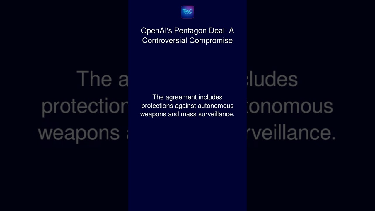 OpenAI's Pentagon Deal: A Controversial Compromise