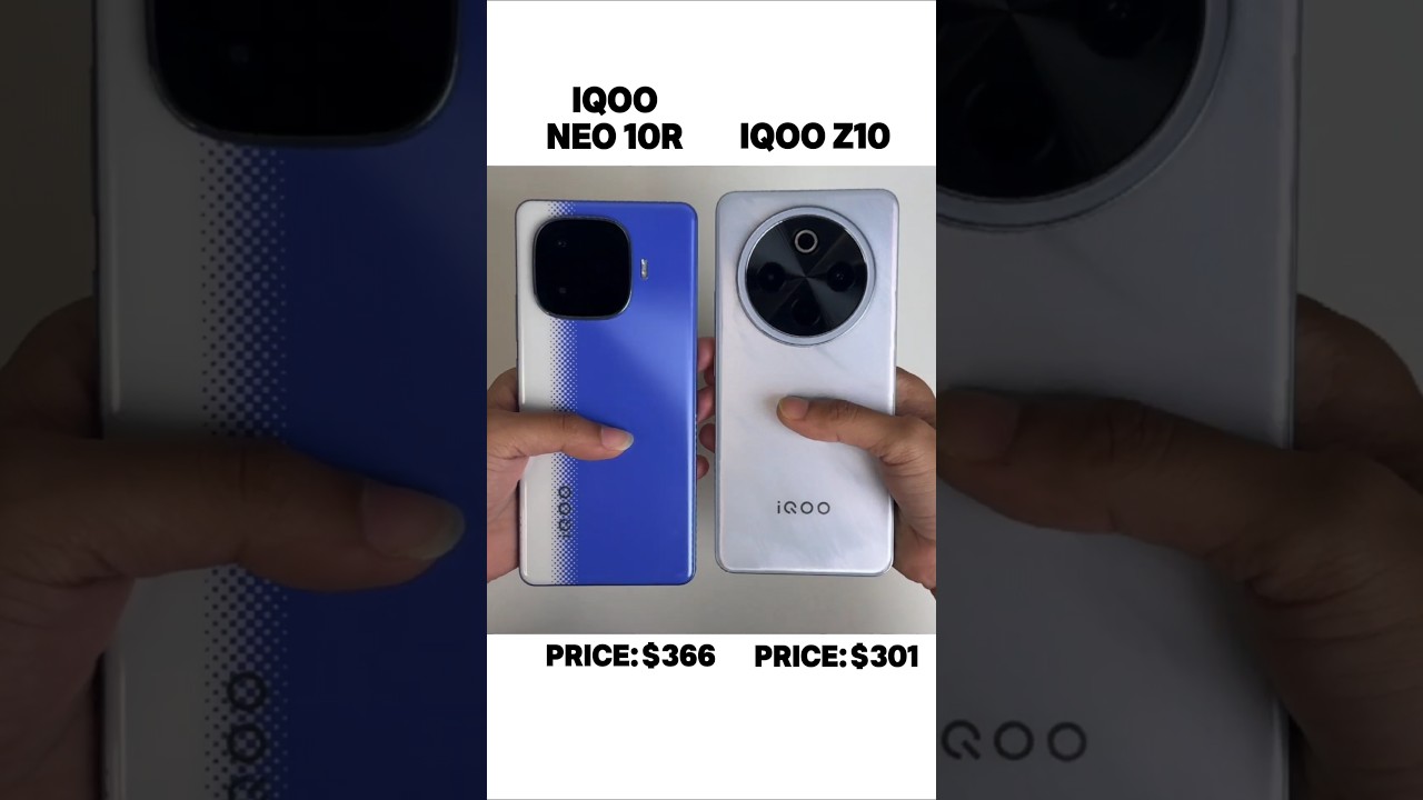 iQOO Neo 10R vs iQOO Z10 &ndash; Full Comparison & Which One Should You Buy?
