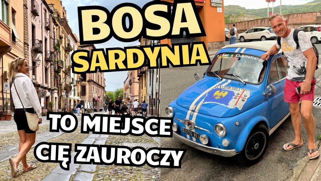 BOSA Sardynia najbardziej kolorowe miasto na wyspie Vlog#Sardynia15