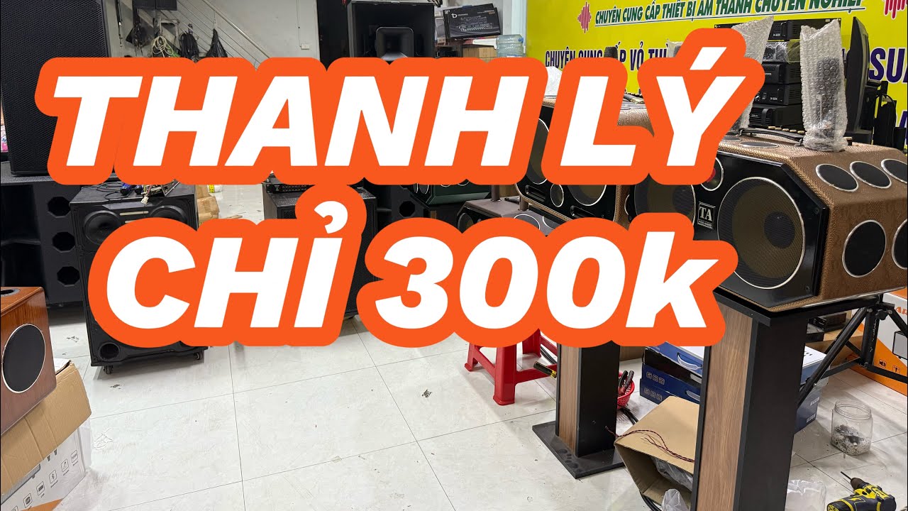 Thanh lý loa xách tay linh kiện loa kéo giá rẻ chỉ 300k