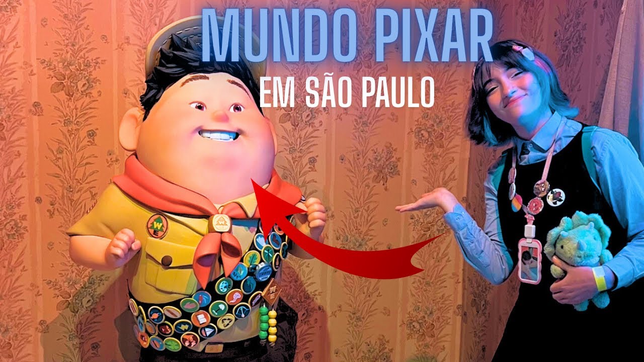 EXPOSIÇÃO DO MUNDO PIXAR EM SÃO PAULO VALE A PENA ? 