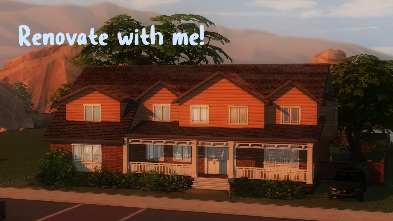 Renovating My Sims' Legacy House in the Sims 4 |Build-with-me Longplay|