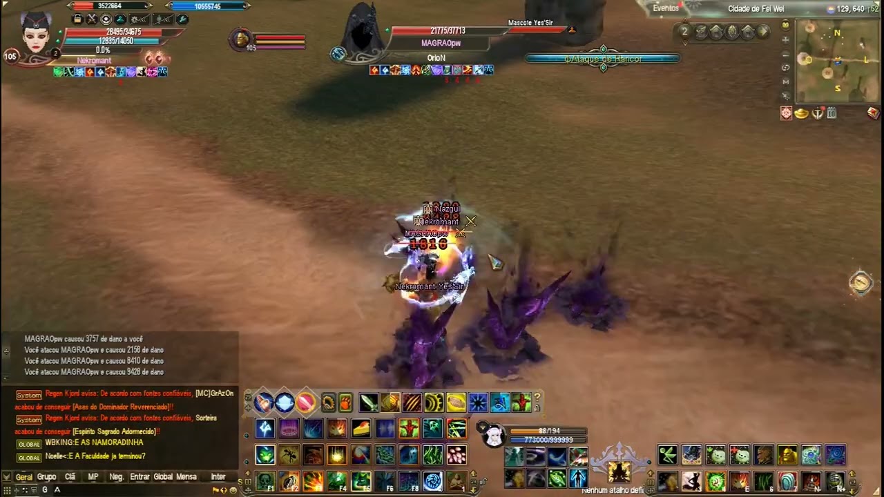 Nekromant WF - PVP PWBR - Gameplay - Cassiopeia