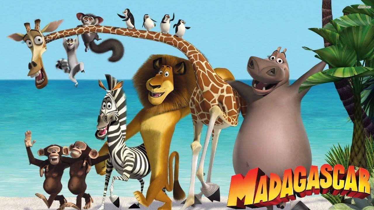 Madagascar 2005 DreamWorks Animated Film | Chris Rock, David Schwimmer, Ben Stiller | Movie Review