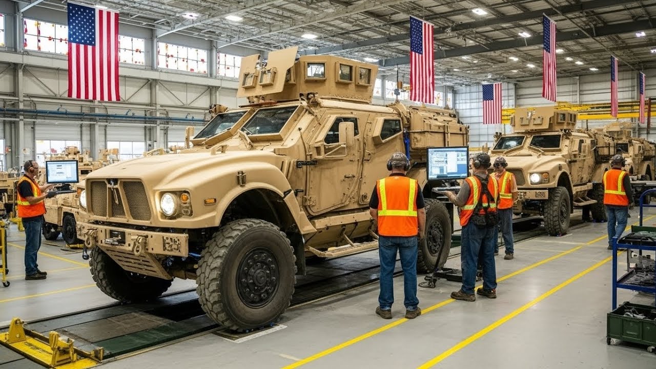How Oshkosh Builds Tactical Military Trucks | Inside America’s Defense Vehicle Factory