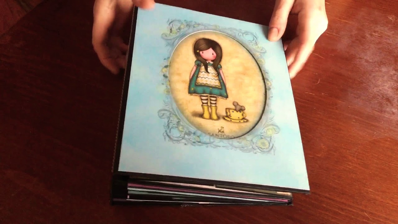 Santoro GORJUSS mini Album 4 scrapbooking