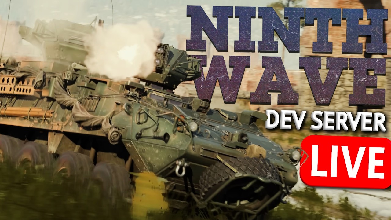 🔴 War Thunder Ninth Wave DEV SERVER (looking at ALL the stuff) (sigmas only)