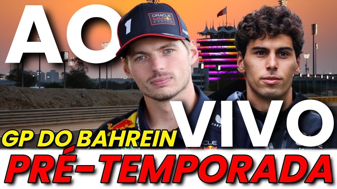 F1 AO VIVO PRÉ-TEMPORADA 2026 VERSTAPPEN E BORTOLETO NA PISTA AGORA GP DO BAHREN - F1 MANAGER 24 #f1