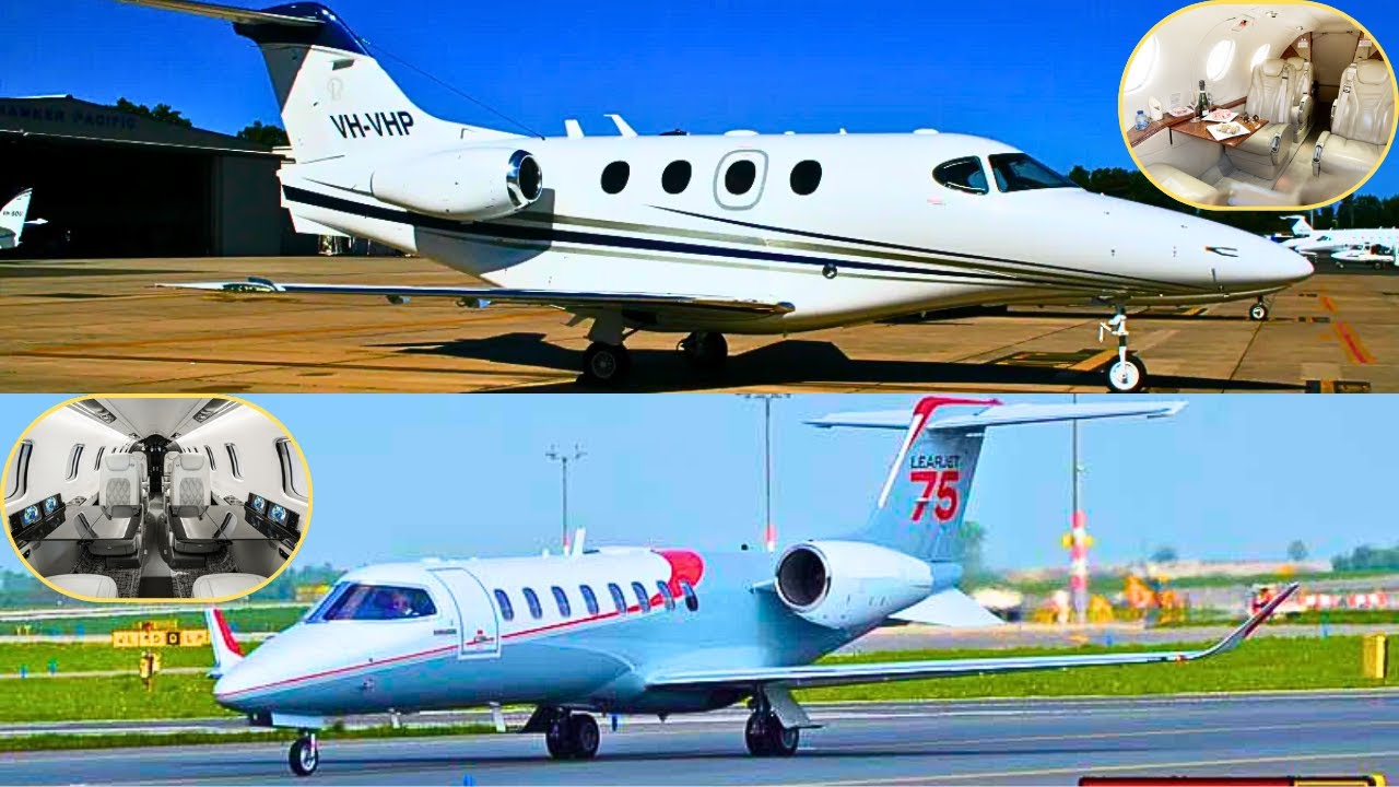 Beech 390 Premier против Learjet 75 | Характеристики и цены | Полное сравнение