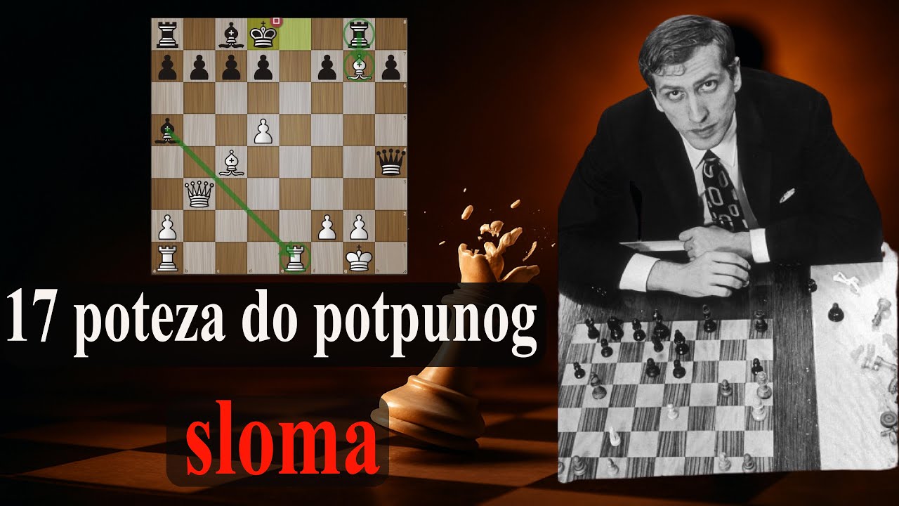 Fišer je zapalio tablu – Evansov gambit i kraj u 17 poteza  #svetsaha #sah