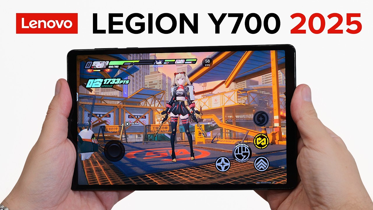 Обзор Lenovo Legion Y700 (2025): лучший планшет для игр стал еще лучше!