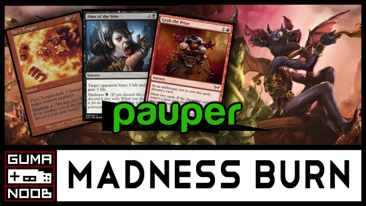 MADNESS BURN (Pauper) - O Deck do Momento