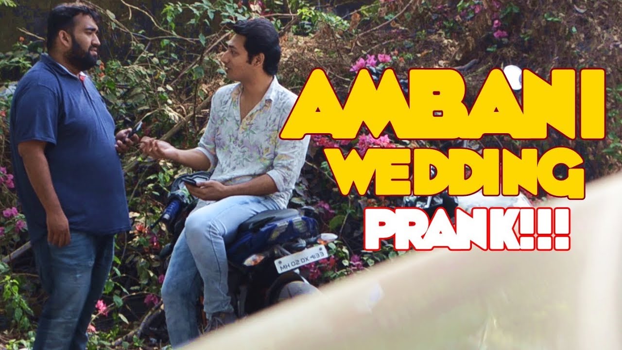 Ambani Wedding Prank | Chota Sa Donation Dena | Rajan On The Rocks