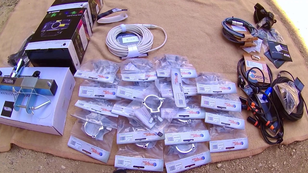 Stairville Wind Up DJ Bundle III / Unboxing masivo