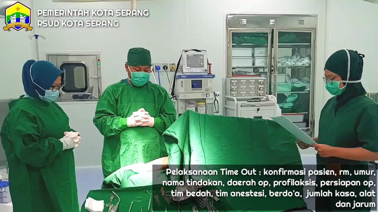 Sign In, Time Out, Sign Out Kamar Operasi