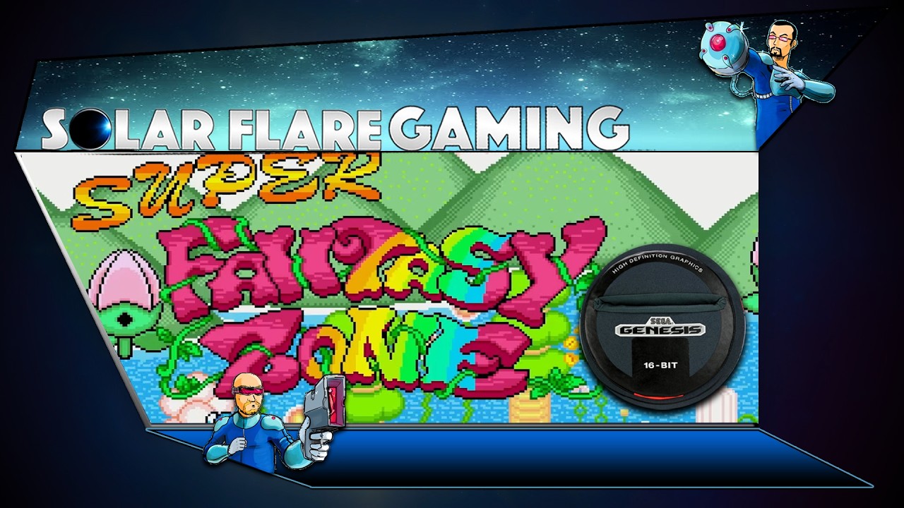 This game is a TRIP - Sega Genesis Super Fantasy Zone