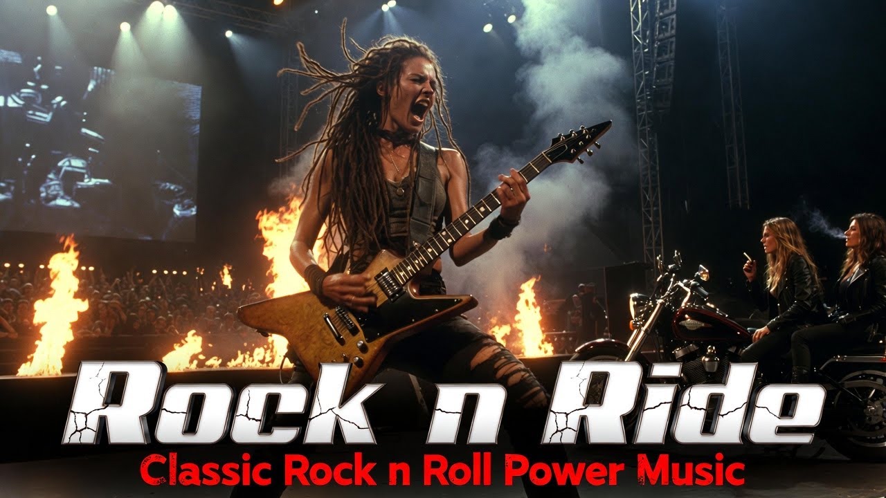 Best Music Rock n Roll 🎶 Rock n Ride 🎸 Classic Rock n Roll Power Music