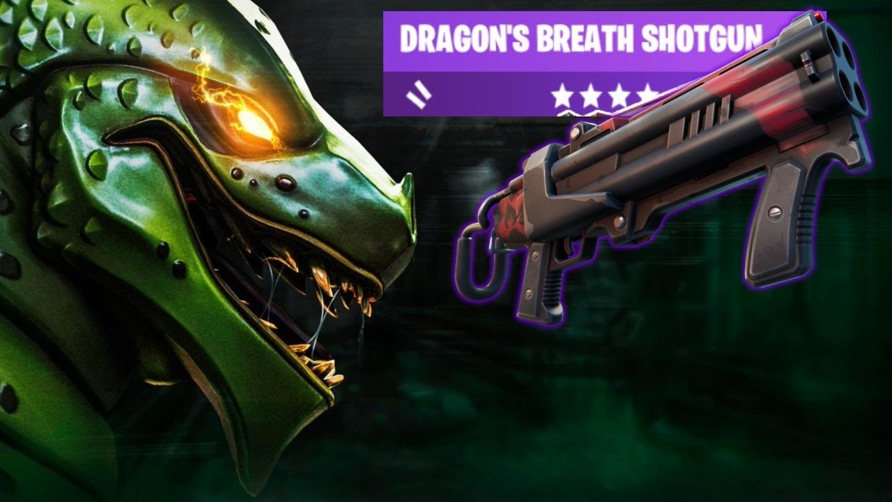 Fortnite Hybrid skin - Dragon's Breath shotgun!