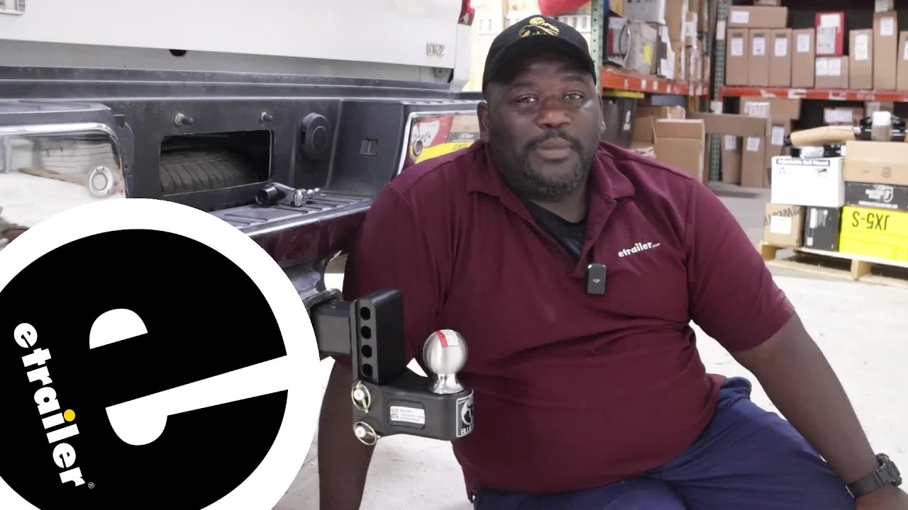 etrailer | Blue Ox Adjustable Ball Mount with Clamshell Feature Breakdown