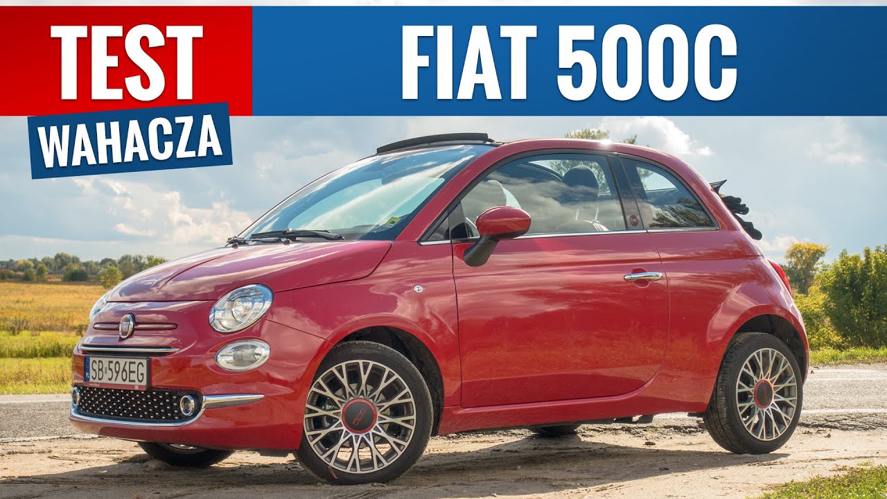 Fiat 500C 2022 - TEST PL (1.0 70 KM Hybrid) Małe cabrio, a dużo frajdy
