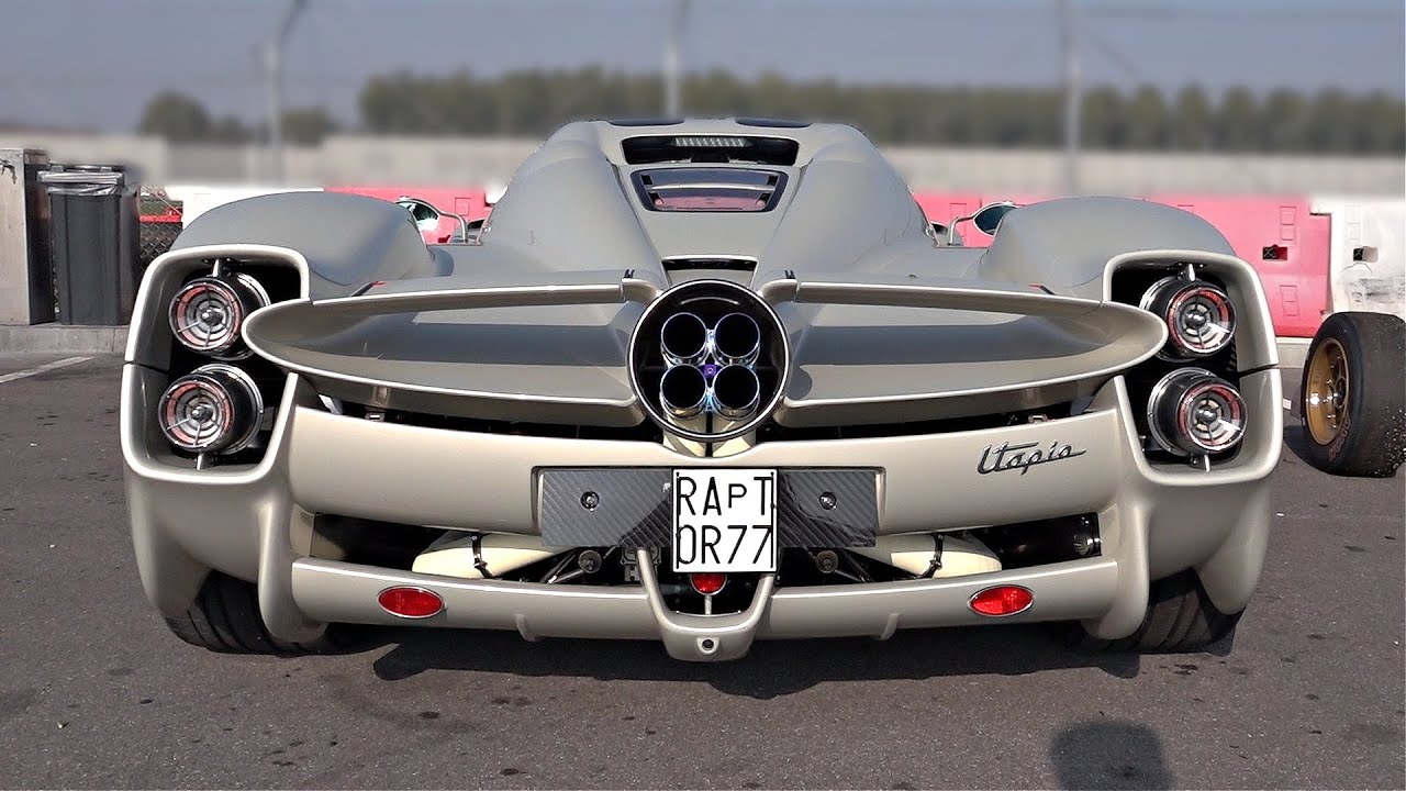 NEW Pagani Utopia 6.0 V12 (864HP) Exhaust Sound Cold Start Up & Revs | Feat. Huayra Codalunga