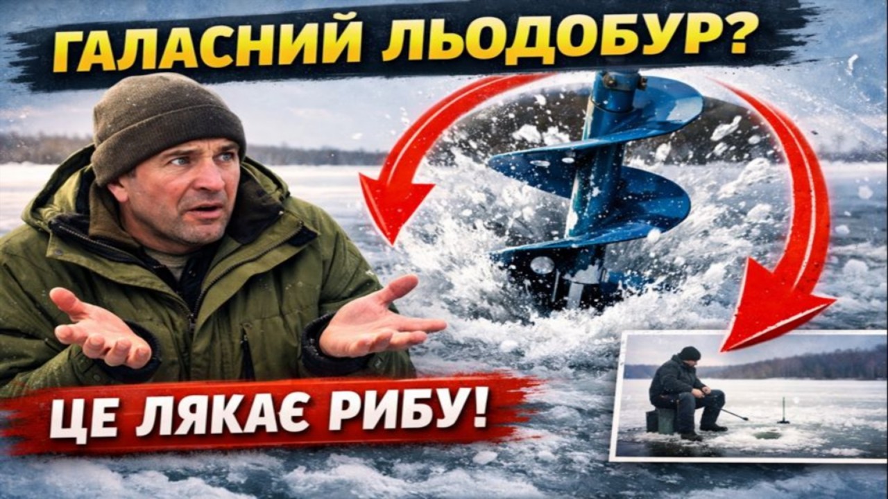 Льодобур — вбивця вашого улову? 99% рибалок роблять ЦЮ помилку!