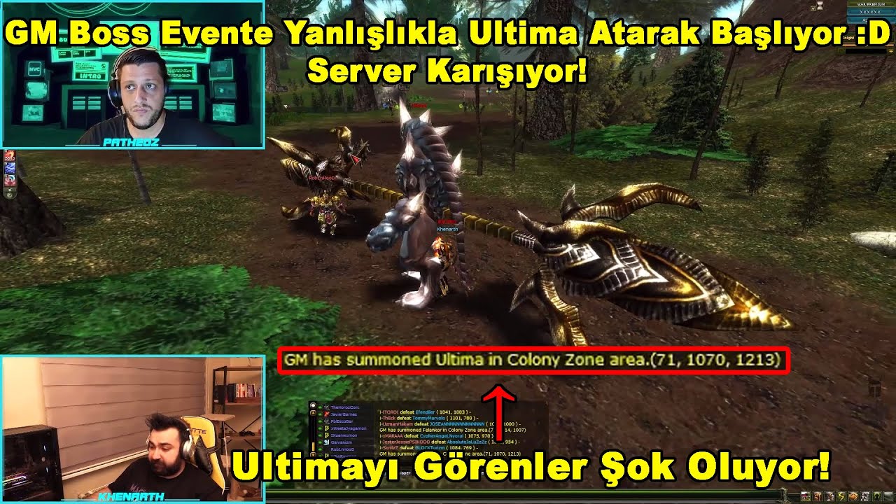 NttGame - GM Boss Evente Yanlışlıkla Ultima Atarak Başlıyor :D Server Karışıyor! l Knight Online
