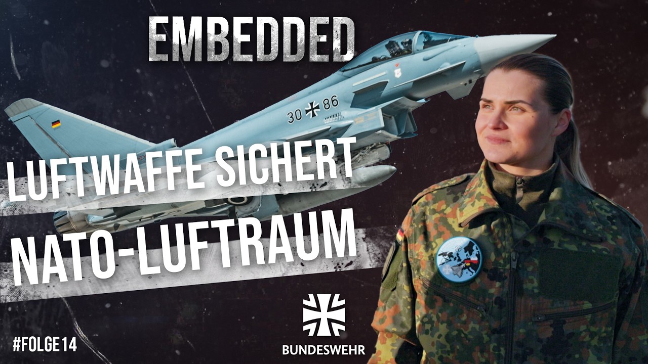 Embedded ✈️&nbsp;Eurofighter im Einsatz: Luftraumsicherung &uuml;ber Polen &ndash; Folge 14 | Bundeswehr