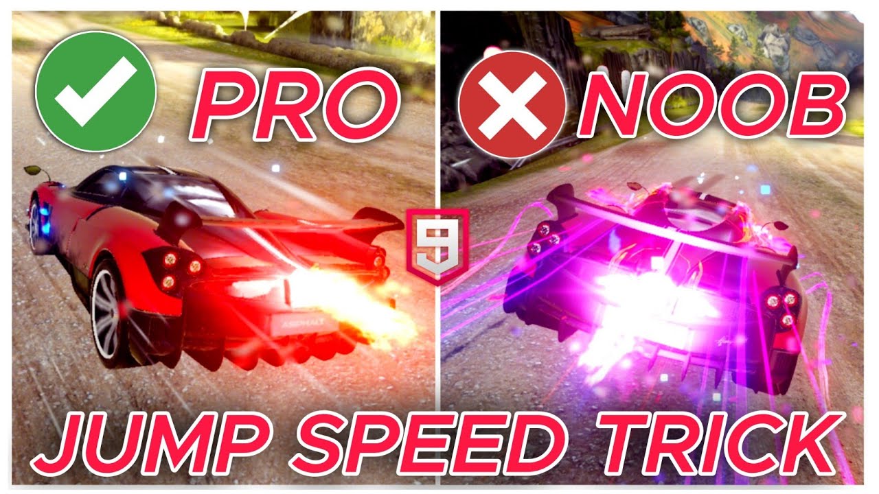 How To Perform Jump Speed Trick - Asphalt 9 Legends - ZaYn