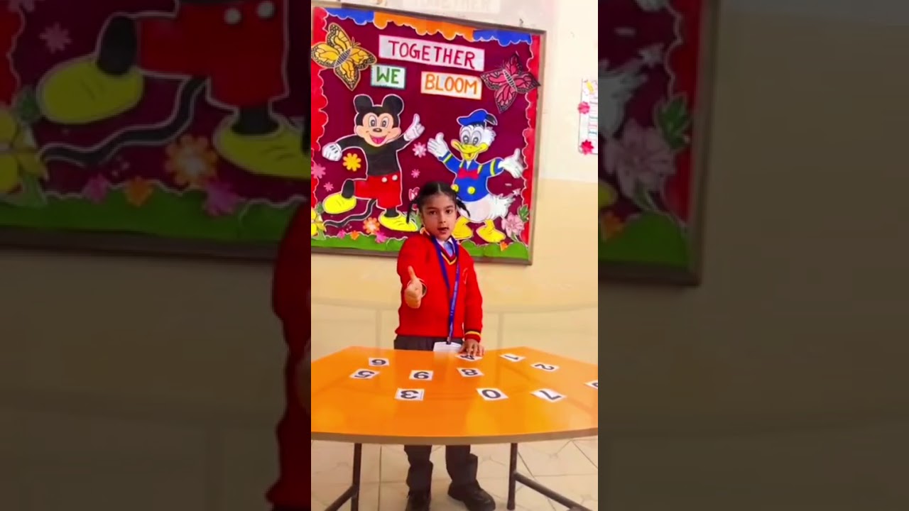 🔢 Pick the Right Number Activity |Fun Number Kindergarten Learning@V.B.InternationalSr.Sec.School