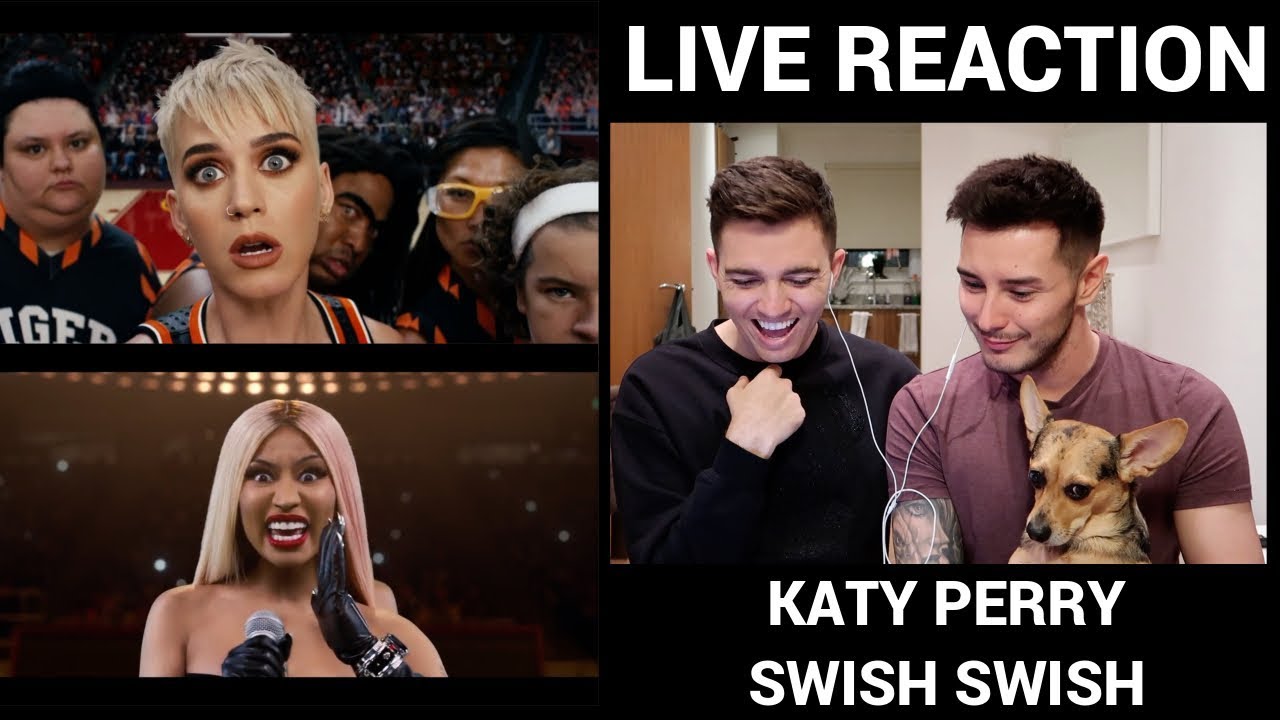 Katy Perry ft. Nicki Minaj - SWISH SWISH (Official Video) | REACTION