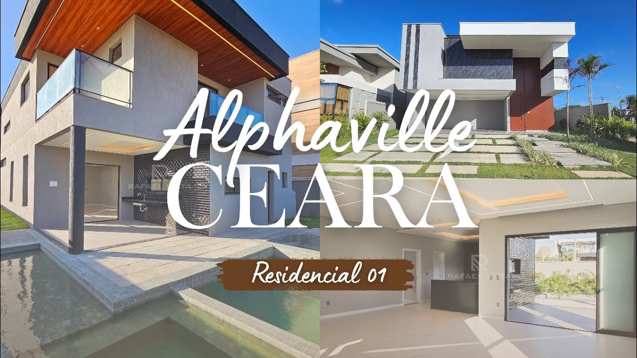SÃO 5 SUÍTES😱! SHOW DE BOLA!🤩🫶🏻❤️ 348M2 EM ALPHAVILLE CEARÁ RES 1. CONFERE AÍ 👏🏻👏🏻👏🏻