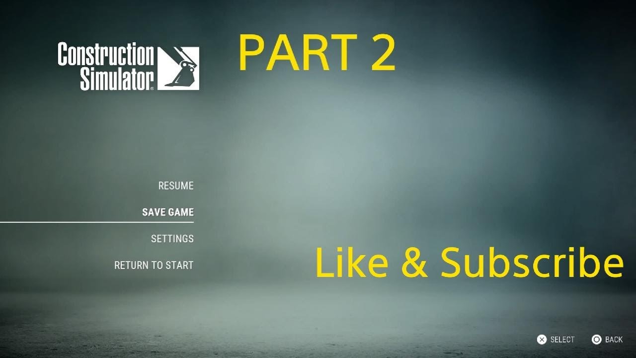 Construction Simulator - Part 2 | PS5 Gameplay