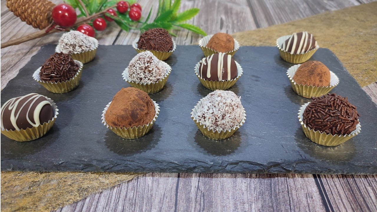 TRUFAS DE CHOCOLATE, irresistibles con Mambo!!!
