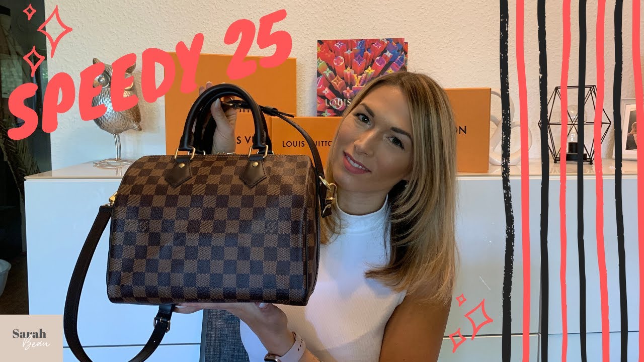 LOUIS VUITTON SPEEDY 25 BANDOULIERE REVIEW GERMAN DEUTSCH