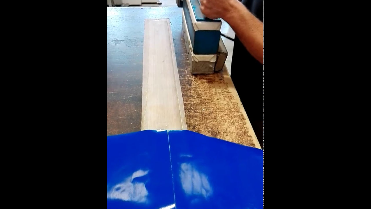 Welding teflon belts (soldar teflon)