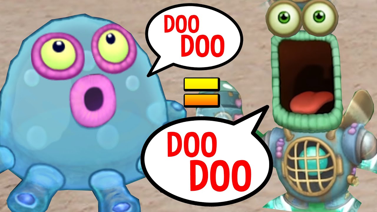 MONSTROS COM SONS MUITO PARECIDOS 2 - My Singing Monsters