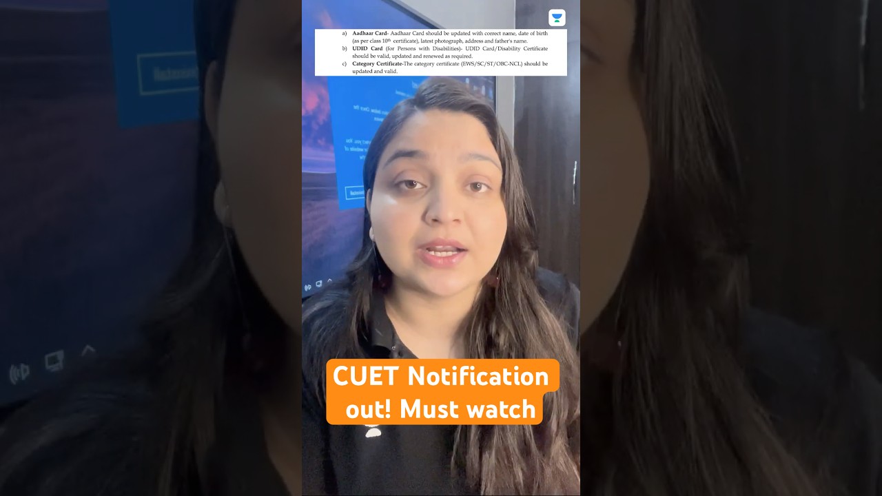 NTA CUET 2026 Notification Is Here! Big Announcement! 