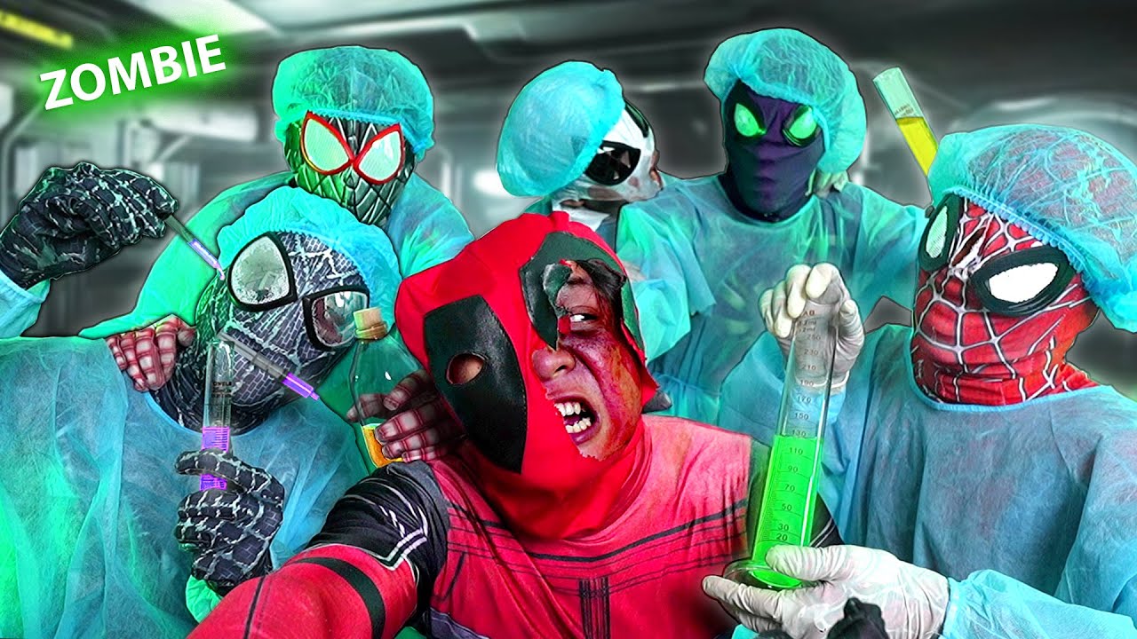 Super Power Class ( Episode 5 ) || DeadPoo Has Become a ZOMBIE , Team SpiderMan Please Help Him !!!