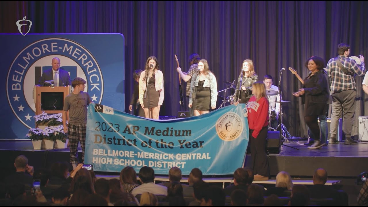 Bellmore-Merrick is the 2023 AP Medium District of the Year