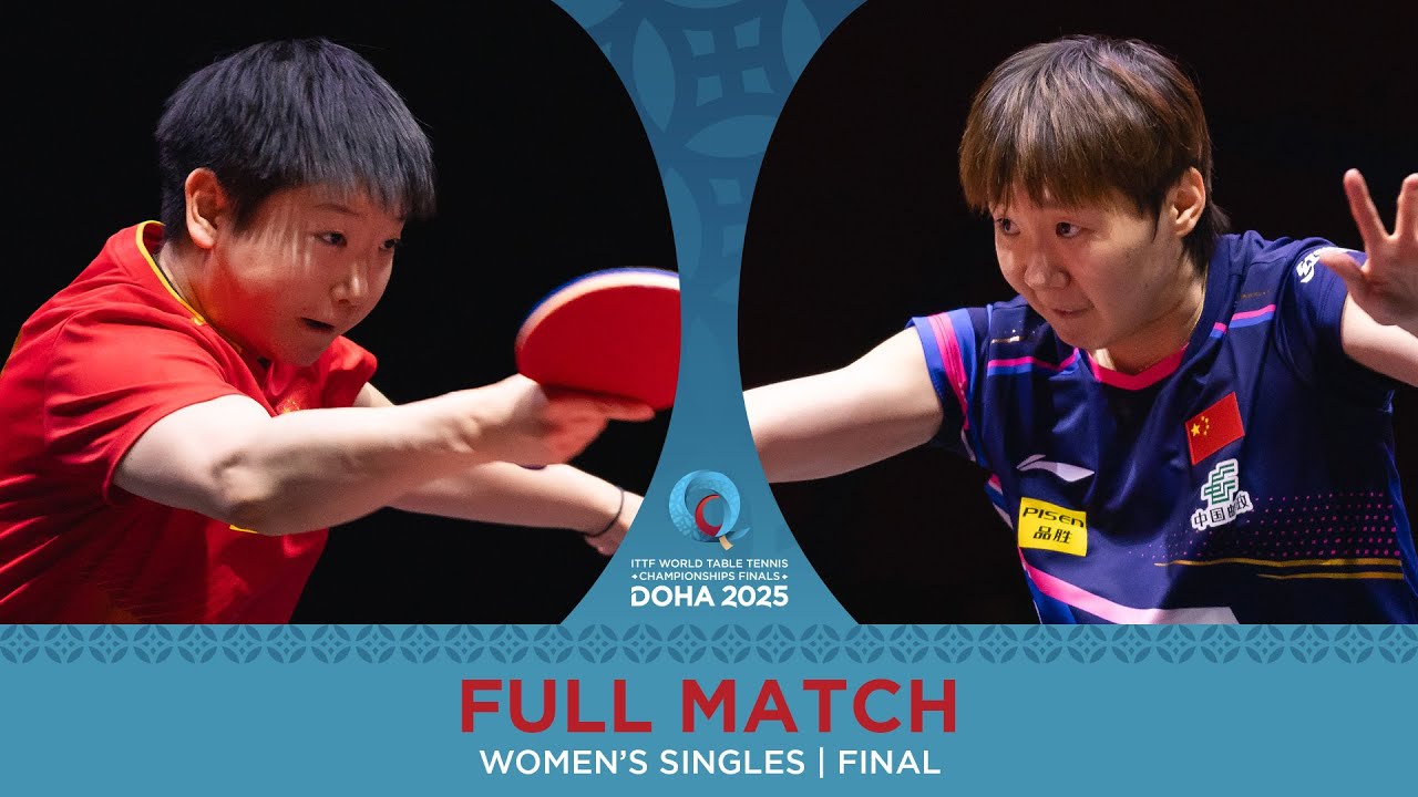 FULL MATCH | Sun Yingsha vs Wang Manyu | WS FINAL | #ITTFWorlds2025