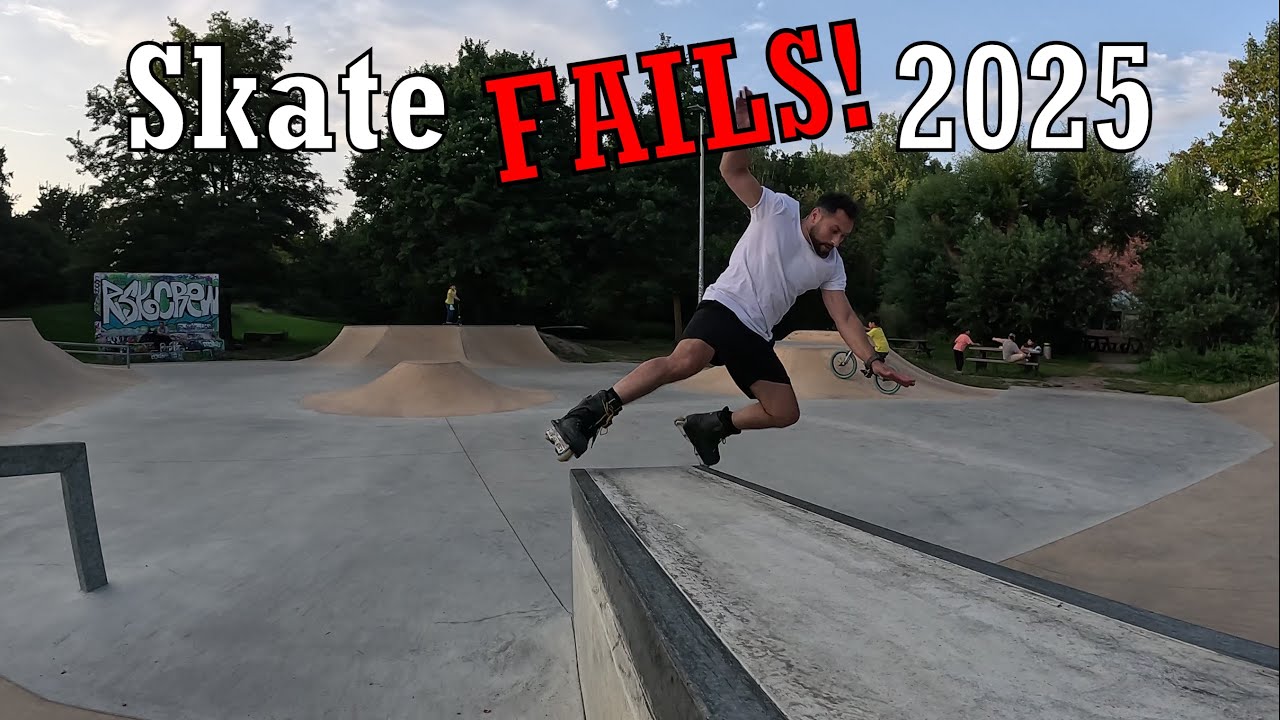 Wenn es mal wieder nicht l&auml;uft... Skatefails 2025 | Blading Braunschweig | Edit by fu2k media