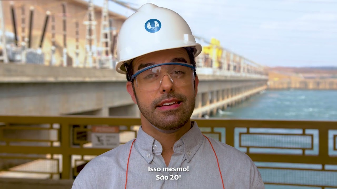 Tour Usina Hidrelétrica Ilha Solteira - Apresentador Felipe Calçada